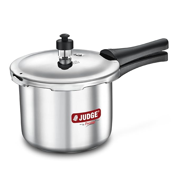 Judge by Prestige Classic Outer Lid 3 L Induction Bottom Pressure Cooker (Stainless Steel)