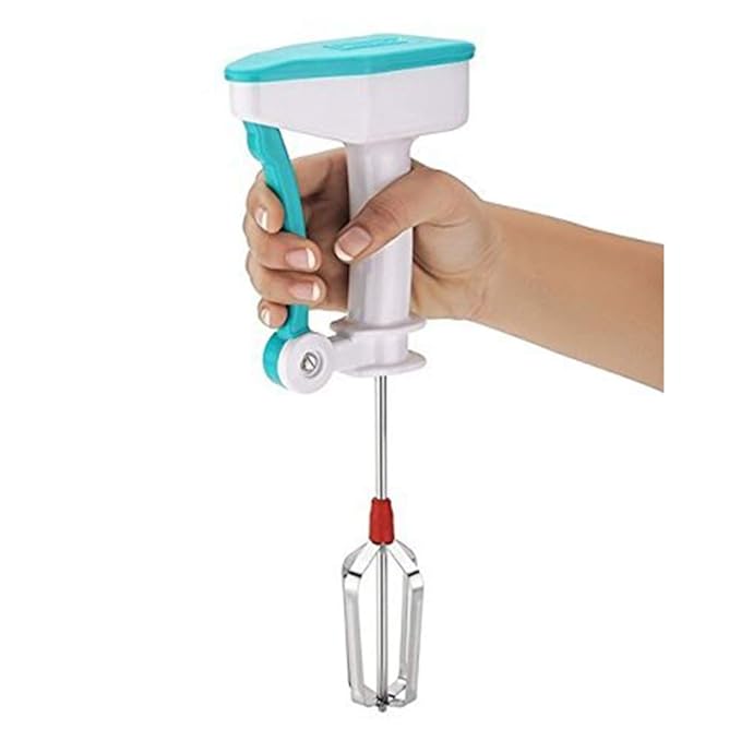 Primelife Stainless Steel Manual Egg Beater Whisker Lassi, Butter Milk Maker Hand Blender multi use (Hand Blender)