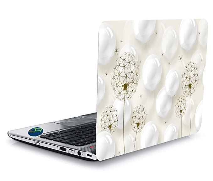 [Apply Coupon] - QTH Flower Dynamic Design Laptop Sticker 15 Inch QTH-L7-0687