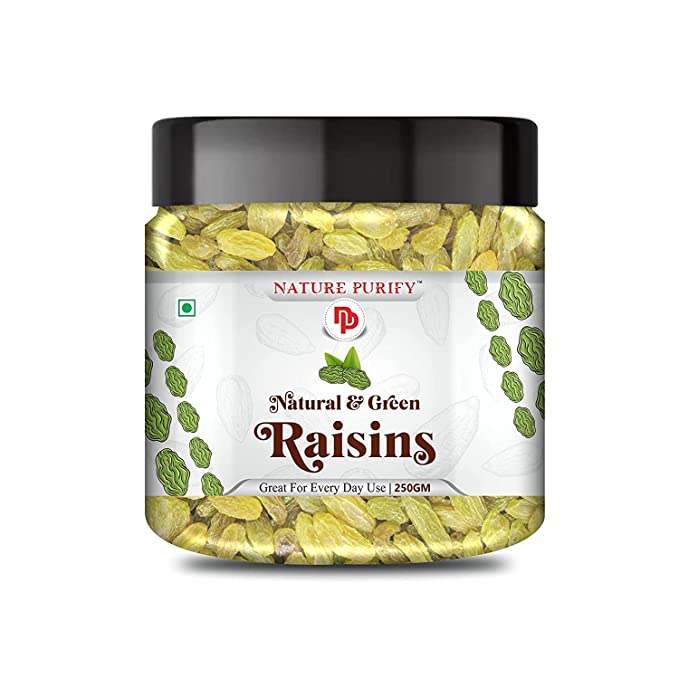 Nature Purify Raisin Dry fruits,Kishmish. 250gm