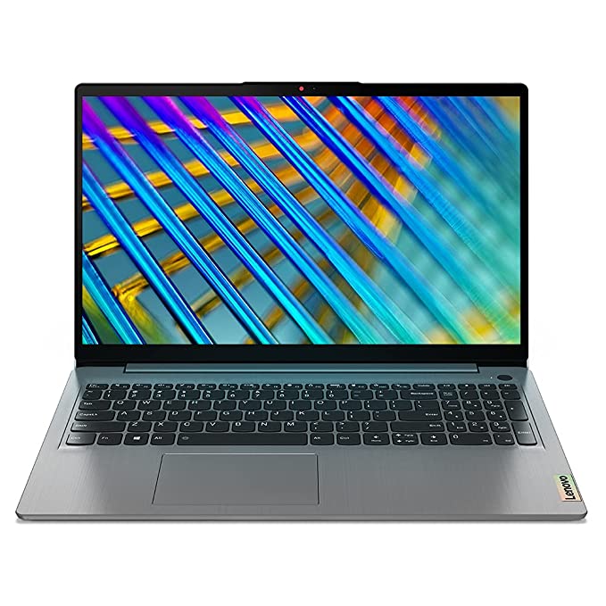 Lenovo Ideapad Slim 1 AMD Ryzen 5 5500U 15.6" (39.62cm) FHD Thin & Light Laptop (8GB/512GB SSD/Windows 11/Office 2021/1Yr Warranty + ADP/Cloud Grey/1.6Kg), 82R400BRIN