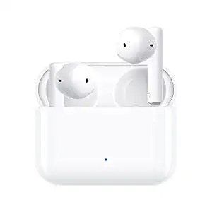 HONOR Choice Earbuds X Bluetooth v5.2 True Wireless Stereo, up to 28 Hours Long Battery Life, Wake up AI-Voice, IPX4 Water Resistance, Lightweight Semi in-Ear Design (Glacier White)