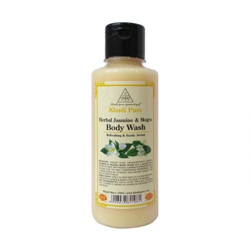 Khadi Pure Ayurveda, Jasmine Mogra Body Wash (210 ml)