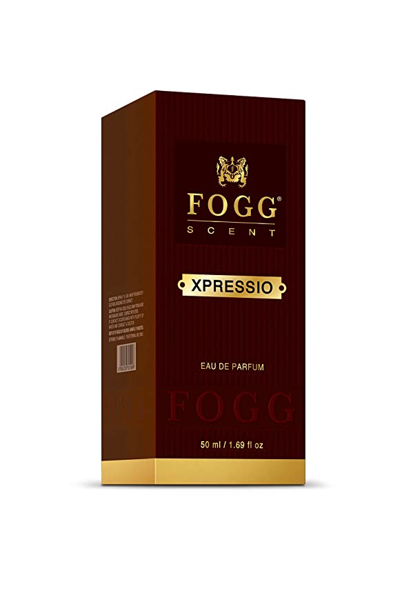 FOGG Men Spray Scent Xpressio Perfume, Long-Lasting, Fresh & Powerful Fragrance Spray, Eau De Parfum, 50Ml