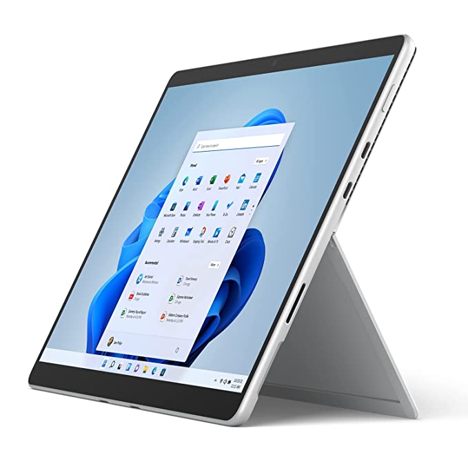 [Apply Coupon] - Microsoft Surface Pro8-13' Inches Touch Screen - Intel i5/8GB RAM /128 GB SSD/Wi-Fi, Windows 11 Platinum, Medium (8PN-00013)