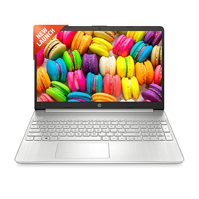 HP Laptop 15s, AMD Ryzen 3 5300U, 15.6-inch (39.6 cm), FHD, 8GB DDR4, 512GB SSD, AMD Radeon Graphics, Thin & Light, Dual Speakers (Win 11, MSO 2019, Silver, 1.69 kg), eq2143AU