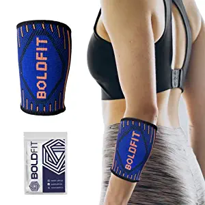 Boldfit Wrist Sleeves for Men & Women, Wrist Band/Wrap for Gym. Wrist Wrap/Straps Gym Accessories for Men & Women Hand Grip & Wrist Support. While Workout - Blue - Small-1Pcs