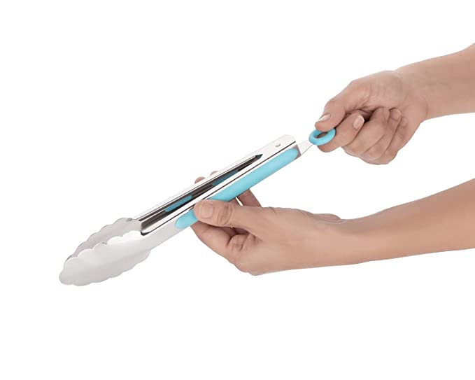 Ritu J-298 Roti Tong for Kitchen | Stainless Steel Chimta for Roti | Chapati Chimta | Tong for Chapati | Tong for Barbecue.