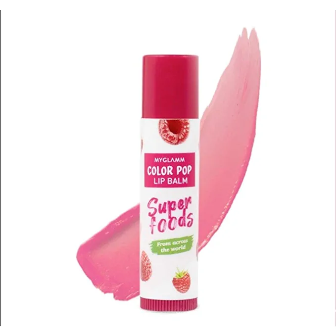 MyGlamm Superfood Color Pop Lip Balm-Berry-4.6gm