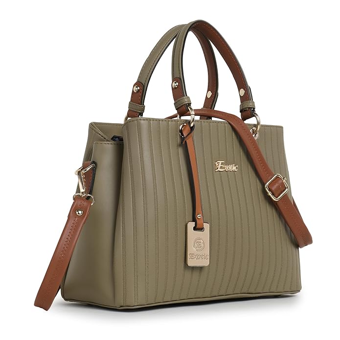 EXOTIC® Women's Striped Line Handbag for Women| Ladies purse | Stylish Shoulder Bag | Gift for Women