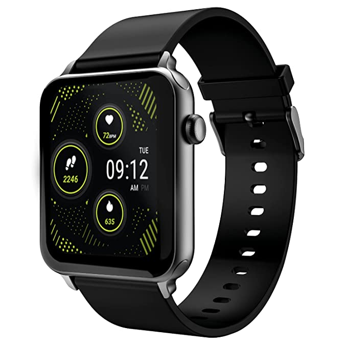 boAt Wave Lite Smart Watch with 1.69" HD Display, Sleek Metal Body, HR & SpO2 Level Monitor, 140+ Watch Faces, Activity Tracker, Multiple Sports Modes, IP68 & 7 Days Battery Life(Active Black)