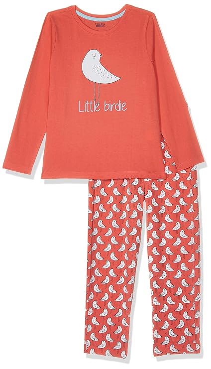 [Size: 2 Years-3 Years] - Amazon Brand - Symbol Cotton Girls Pajama Set