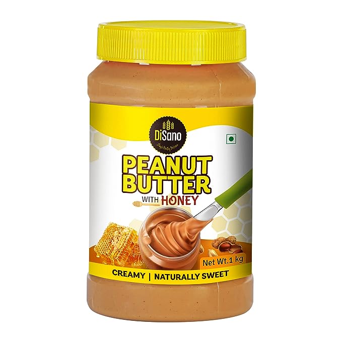 Disano Peanut Butter, Creamy with Honey, 350gm