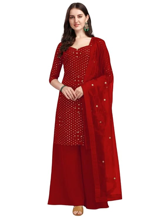 Fashion Basket Women Georgette Sharara Suit