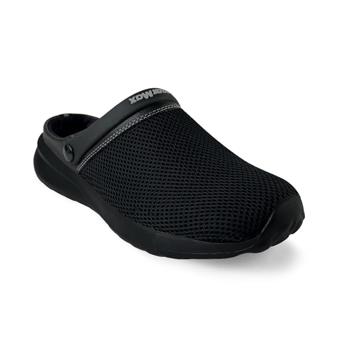 [Apply Coupon] - KazarMax Men's Classic Casual Clogs | Sandals with Adjustable Back Strap | Comfortable & Light Weight | Stylish & Anti-Skid | Everyday Use Memory Foam Clogs