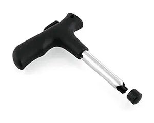 [Apply Coupon] - Stewit Coconut Opener Stainless Steel Drill Cutter with Cleaner Stick Coconut Tool, Set of 1, Multicolor