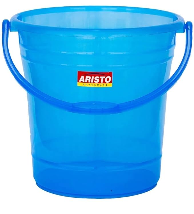 Aristo Dyna3 Plastic Bathroom Bucket - 3.0 Litre (Colour May Vary), (19(D) x 16.6 CM)