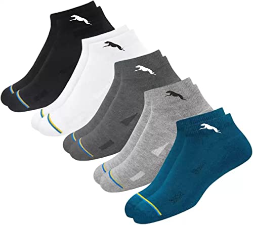SJeware Men & Women Solid Ankle Length Socks (Pack of 5)