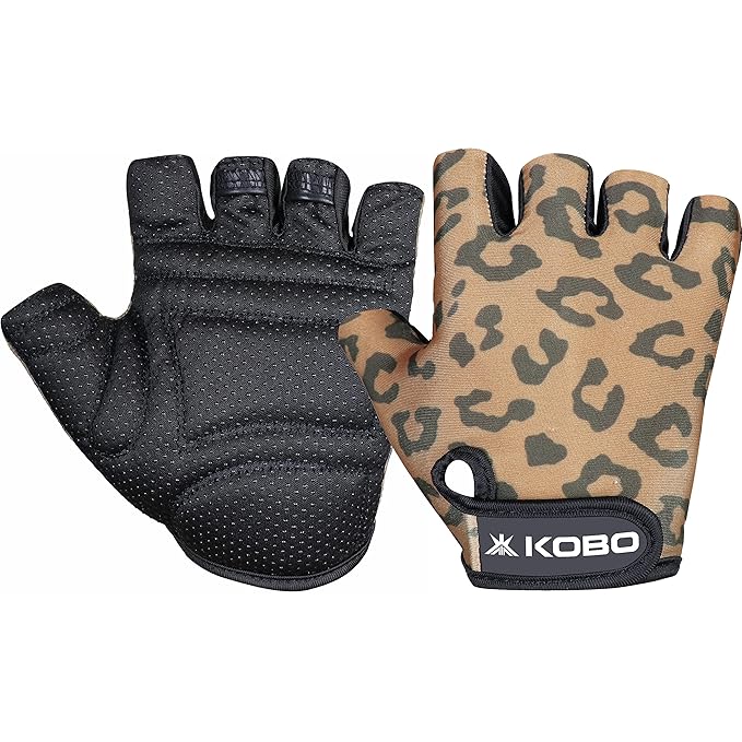 Kobo WTG-67 Weight Lifting Gym Gloves Hand Protector for Fitness Training