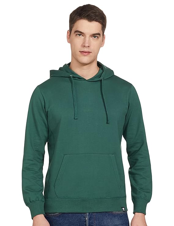 Amazon Brand - Symbol Men Cotton Rich Light Weight Crew Neck Sweatshirt (Regular Fit)