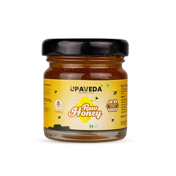 [Apply Coupon] - Upaveda Organic Honey 50g | 100% Pure and Natural | NPOP Organic Certified | Raw , Unprocessed , Unpasteurized Honey