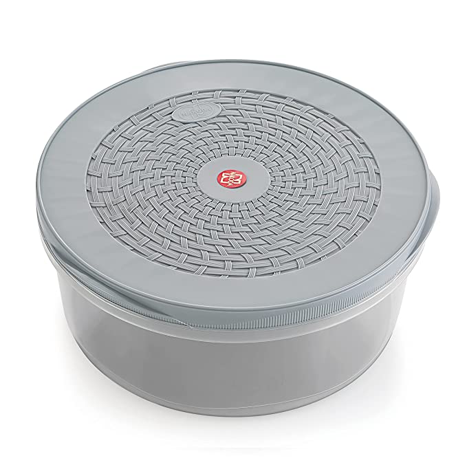 Nakoda 333 Crystal Storage Container & Organizer Set for Kitchen, Refrigerator & Home Use, 4.9 Litre