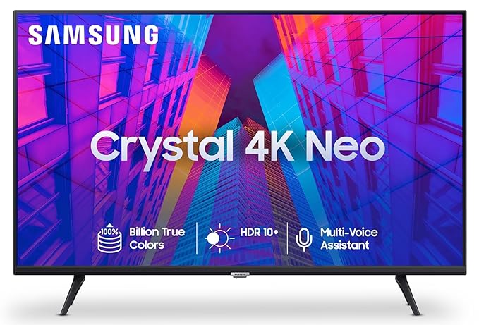 Samsung 138 cm (55 inches) Crystal 4K Neo Series Ultra HD Smart LED TV UA55AUE65AKXXL (Black)