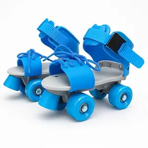 Toy Imagine" Adjustable Inline Skates for Kids 4-12 Years | Blue Roller Skating Shoes with Front Brake | Polyurethane Wheels | Unisex Skates for Boys & Girls | Beginner Skating Kit