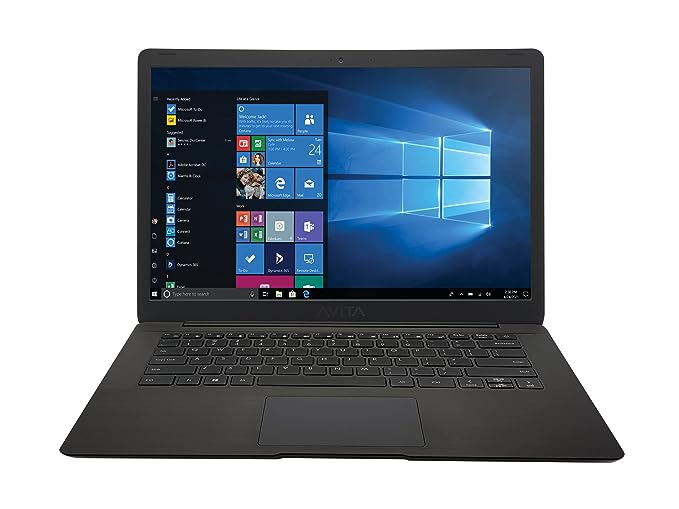 AVITA PURA E NS14A6 Thin & Light 14 (35.56cm) Laptop (AMD R5-3500U/8 GB/512GB SSD/HD TFT Display/Windows 10 Home/Radeon Vega 8 Graphics) 1.344 kg Ink Black (NS14A6INV561-IBB)