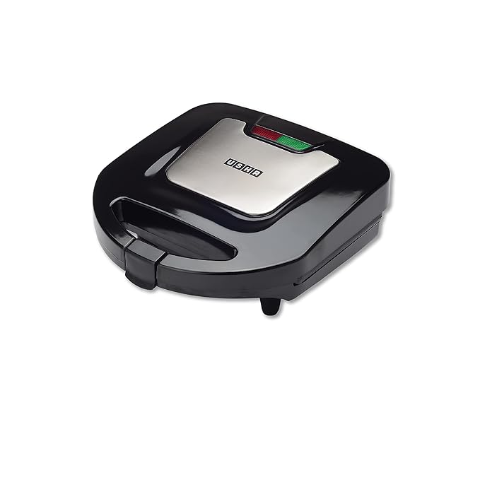 Usha 750 W ST4272 SSG Non-Stick Food Grade Material Sandwich Griller (Stainless Steel) with 2 years warranty| 100% Copper Motor|