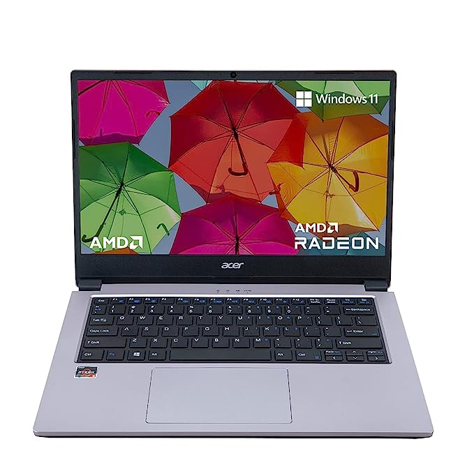 Acer [SmartChoice] One 14 Business Laptop AMD Ryzen 3 3250U Processor (8GB RAM/256GB SSD/AMD Radeon Graphics/Windows 11 Home) Z2-493 with 35.56 cm (14.0") HD Display