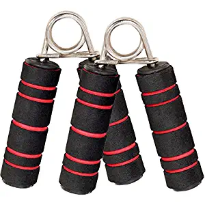 AMIFIT Hand Grip Strengthener, Pack of 2 (Red)