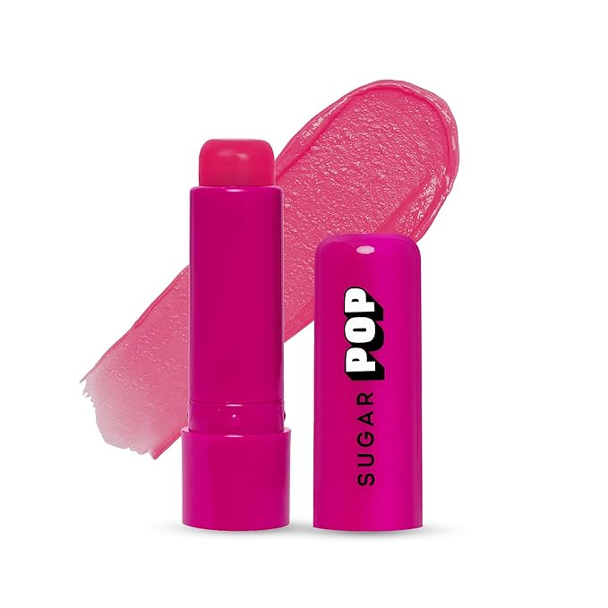 [Apply Coupon] - SUGAR POP Nourishing Lip Balm 06 Strawberry - 4.5 gm | Hydrating | Moisturizing | SPF Protection | Intense Care