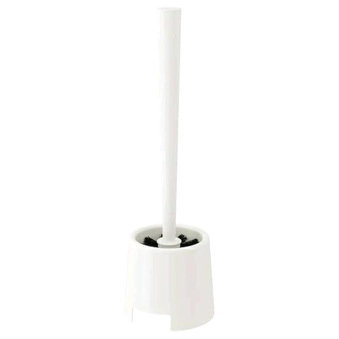 IKEA || Bolmen Toilet Brush | Cleaner | with Long Handle by Newyork Store's | Color- White (1)