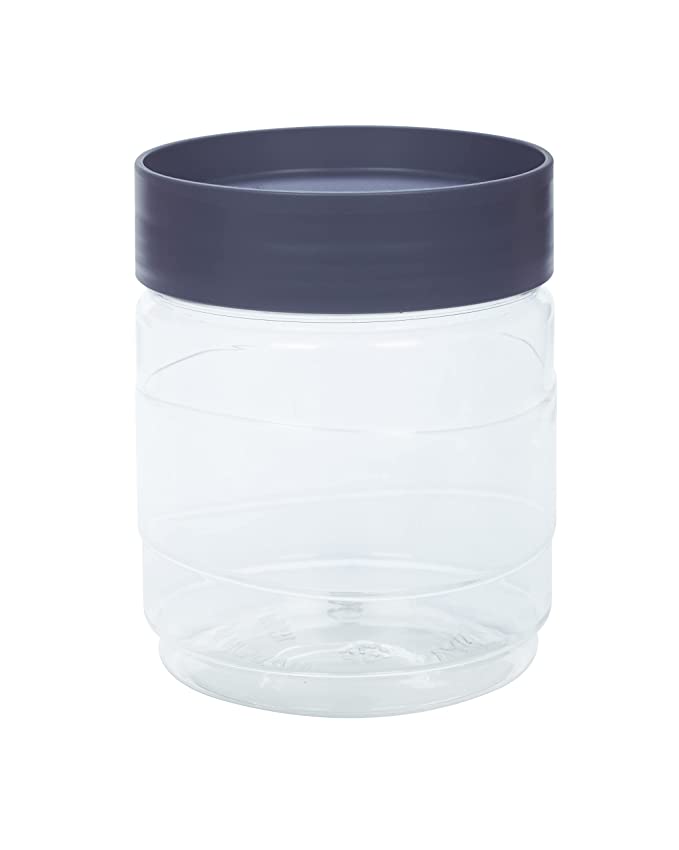 Varmora Store N Stack Round Storage Container 1500 ml , Grey