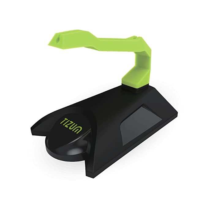 Tizum Mouse Bungee, Flexible Mouse Cable Holder/ Drag-Free Mouse Support, Spring Arm with Cable Clip | Cord/ Wire Management | Gaming Gear/ Accessories/ Gadgets | Heavy Non-Slip Base, Black, 6x10x8 cm