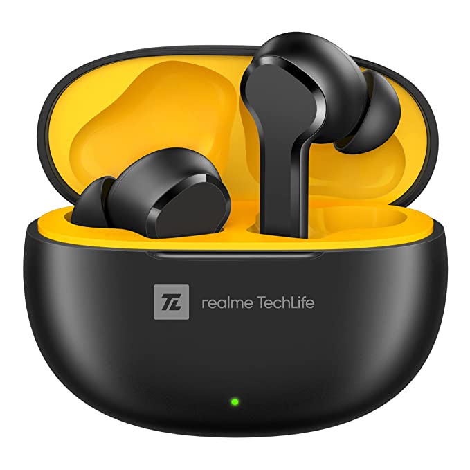 realme Buds T110 with Ai Enc for Calls, Upto 38 Hours of Playback and Fast Charging Bluetooth in Ear Headset (Country Green, True Wireless)
