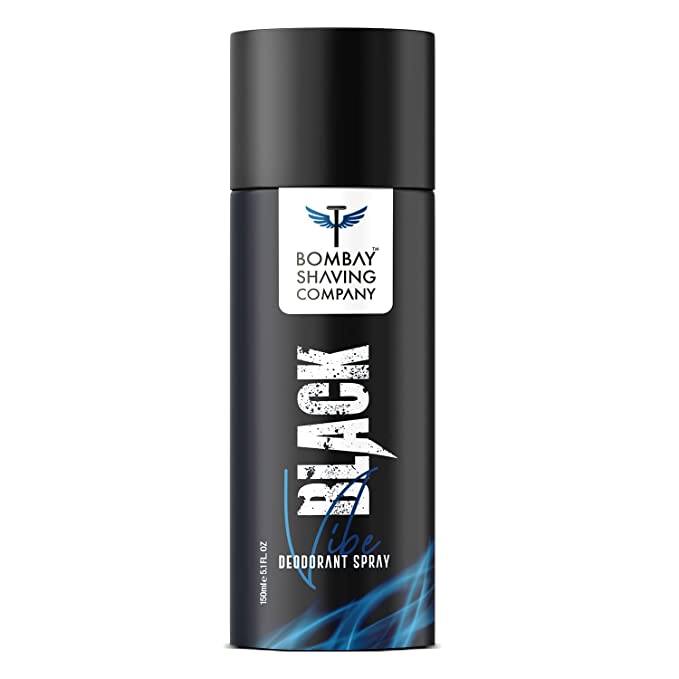 Bombay Shaving Company Black Vibe Deodorant For Men - 150 M