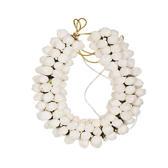 JAGMOOLYA Products Hair Bun Mogra Flower Gajra for Women Artificial Flower Gajra For Girls And Women