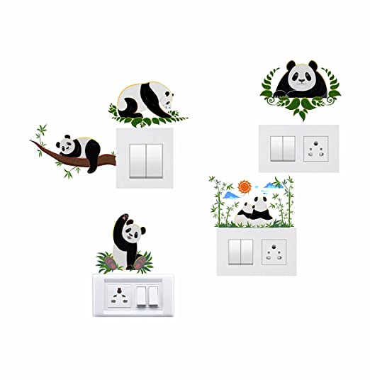 Decor Production PVC Vinyl Switch Board Wall Sticker, Decorative Switch Sticker for Home Decor(switchboard-sticker-pt2-08)