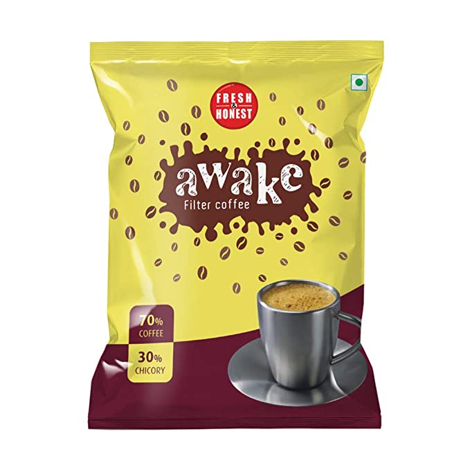 FRESH & HONEST Awake Filter Coffee Powder 70: 30 Blend, 200g