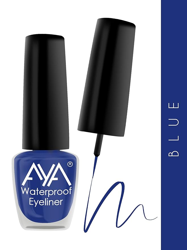 AYA 24 Hrs Long Lasting & Waterproof Eyeliner, Blue 5ml