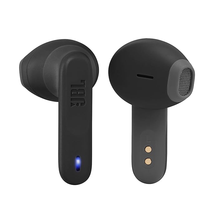 [Apply Coupon] - JBL Newly Launched Wave Flex in-Ear Wireless Earbuds TWS with Mic,App for Custom Extra Bass EQ, 32Hrs Battery, Quick Charge, IP54 Water & Dust Proof, Ambient Aware, Talk-Thru,Google FastPair (Black)