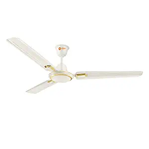 Orient Electric Pacific Air Decor | 1200mm BEE Star Rated Ceiling Fan | Durable & Long-lasting | Strong and Reliable| Aesthetic Look | Warranty (2 years) | (Ivory Gold, Pack of 1)