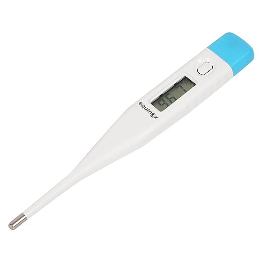 Equinox Digital Thermometer EQ-DT-63, LCD Display, Underarm and Oral Use, Lightweight, 18 Months Warranty