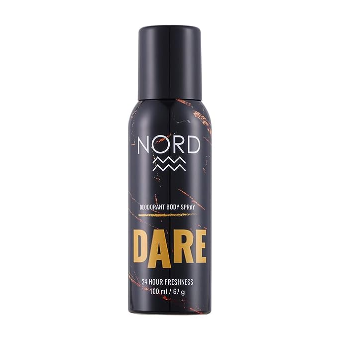 NORD Deodorant Body Spray For Men - Dare 100 ml (Pack of 1)