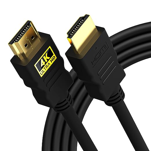 Sounce 1.5 Meter High-Speed HDMI Cable - Hdmi Arc Enabled | 64 Gbps | 4K 120Hz | 1080P 240Hz | Strong & Durable | Supports Up To 32 Audio Channels | Gold Plated | 1.5 Meter, Black (Pack of 1)