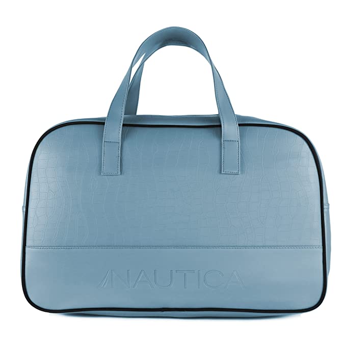 Nautica Duffle Bag for Travel | Stylish Leatherette Luggage | Compact and Comfortable for Travelling | Suitable for Men and Women