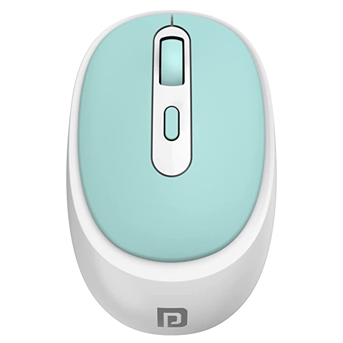Portronics Toad 27 Wireless Mouse, Silent Buttons, 2.4 GHz with USB Nano Dongle for PC/Mac/Laptop, Auto Power Saving Mode, Adjustable DPI Button(Green)