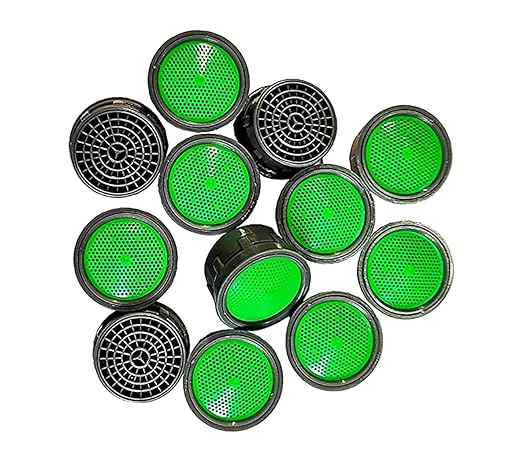 GLUN® Plastic Fusion High-Pressure Replacement Water Aerator Tap and Faucet Foam Flow (Medium, 5)